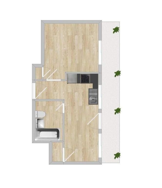 1 CH - 1 SDB - Montréal - $1,340 /mo | 3211919