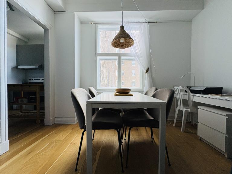 3 ½ entièrement meublé à louer Montcalm / Saint-Sacrement juillet 2026 | 3224053