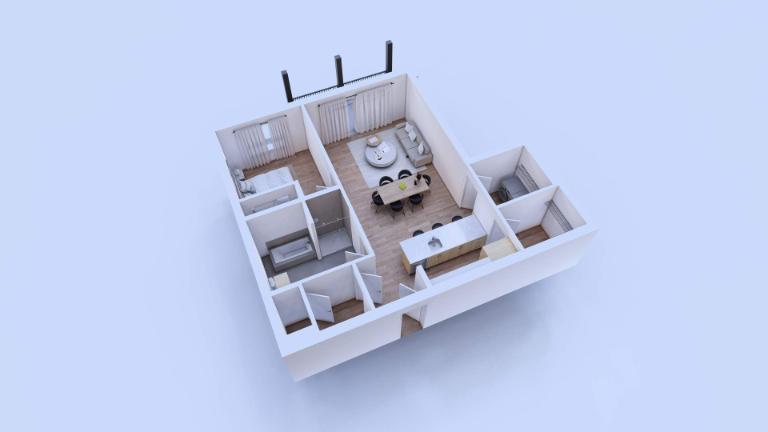 3 1/2 À LOUER - SAINT-ROCH-DE-L'ACHIGAN - APPARTEMENT À LOUER | 3212803