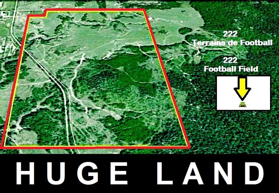 LAND FOR SALE - 300 ACRES - TERRAIN A VENDRE | 3222809