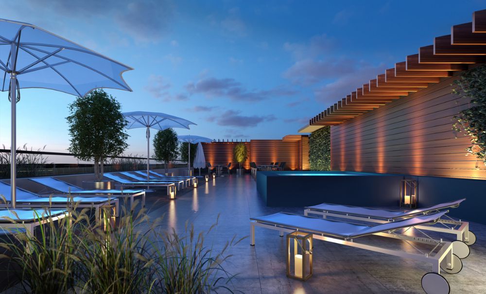 Saint-Laurent – Appartement 3 1/2 à louer – Construction neuve – Plafonds en béton et situé dans un prestigieux bâtiment proche de tout | 3215513