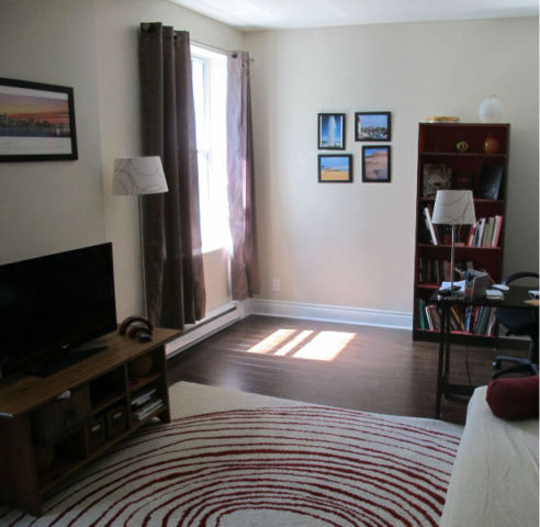 Montréal – Appartement 3 1/2 rénové à louer sur Queen-Mary | 3215549