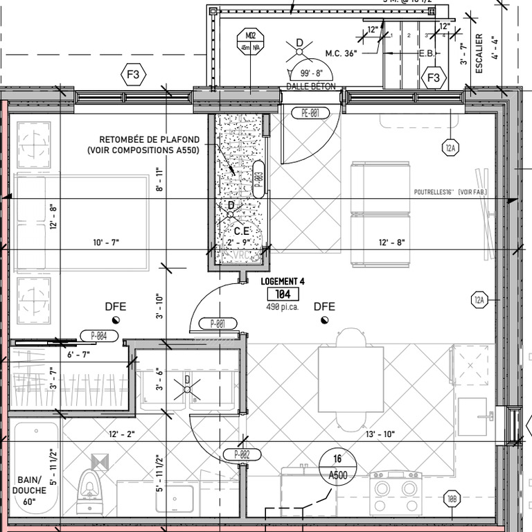 Nouveaux 1,2 Et 3 Chambres Pré-location | 3216358