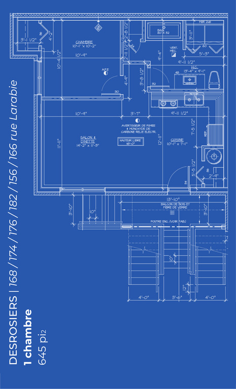 $1195+ - 1 CH - Desrosiers | 3216689