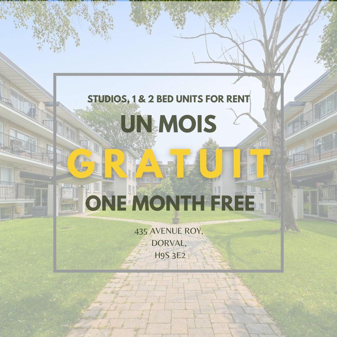 1 Bedroom - 435-455 Avenue Roy, Dorval | 3216714