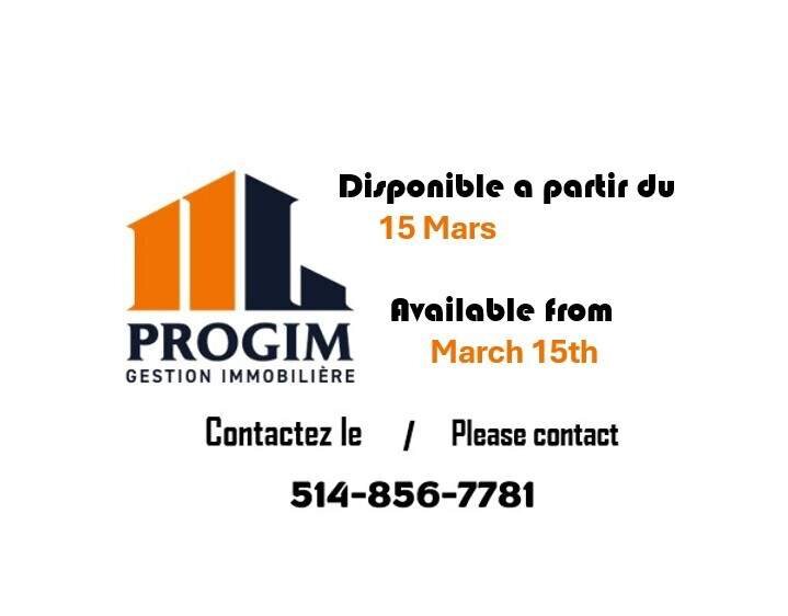 1 CH - 1 SDB - Longueuil - $1,300 /mo | 3217128