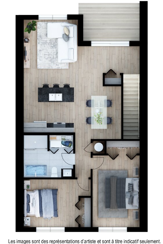 Desrosiers (Gatineau) Très Beau Logement D’une Chambre à Coucher | 3217200