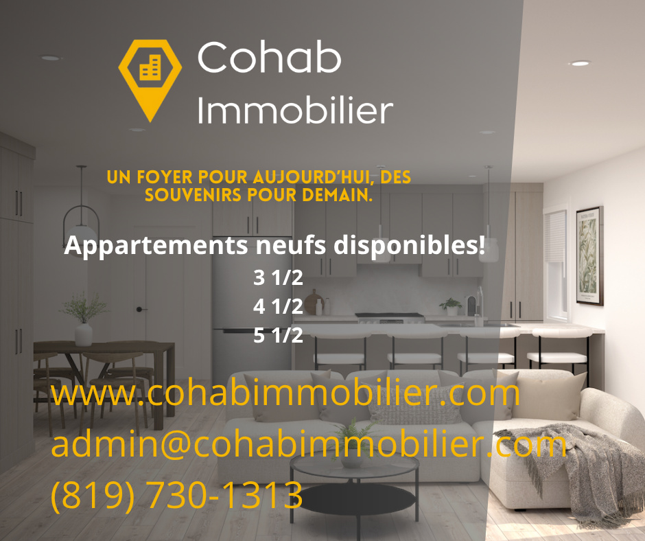 Logement 3-1/2 - Saint-Cyrille | 3217465