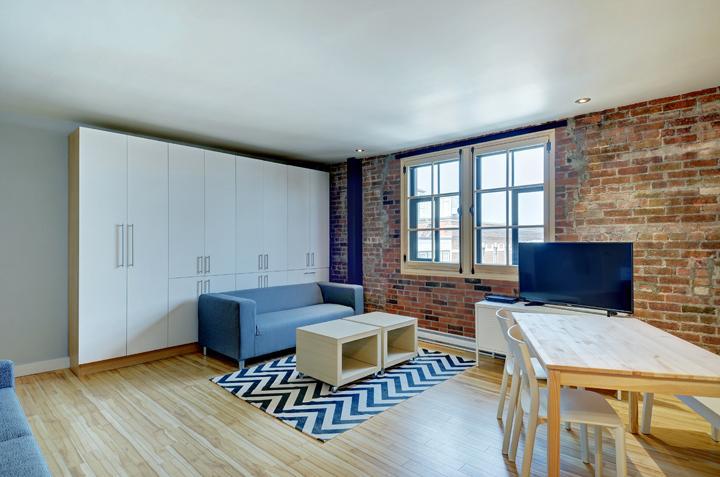 Loft entièrement meublé à louer Vieux-Québec septembre 2026 | 3293167