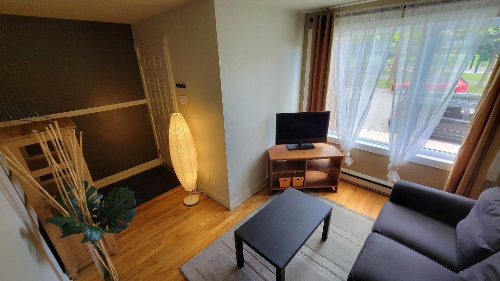 DISPO. AVRIL - Grand 3 1/2 meublé, jardin, stationnement | 3220948