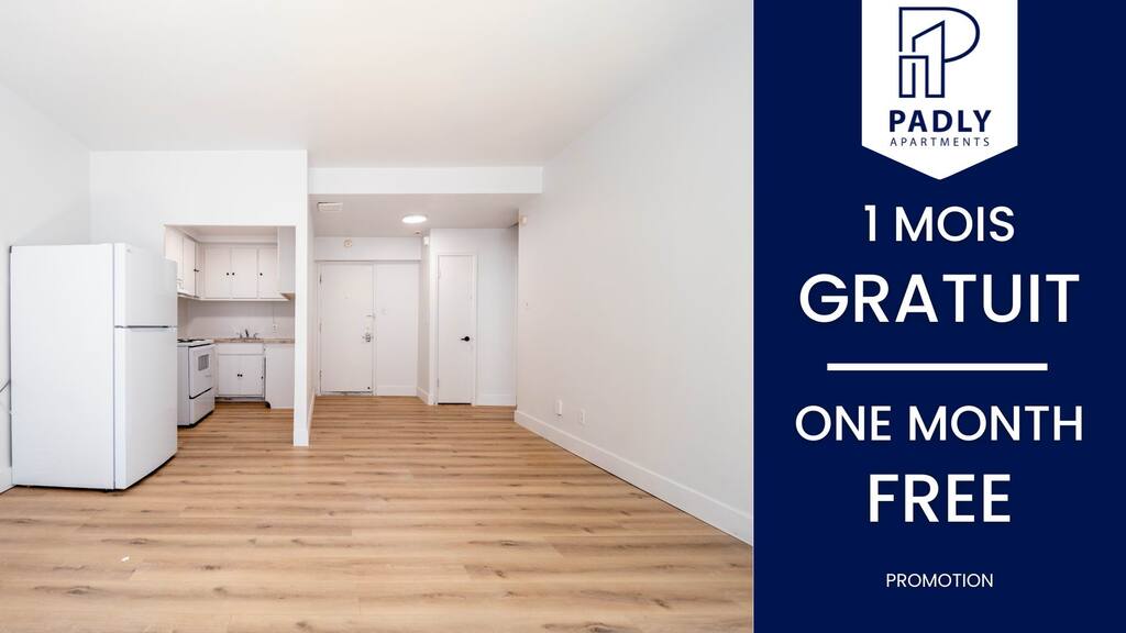 1 MOIS GRATUIT - 3 1/2 Et 4 1/2 C-D-N | 3221539