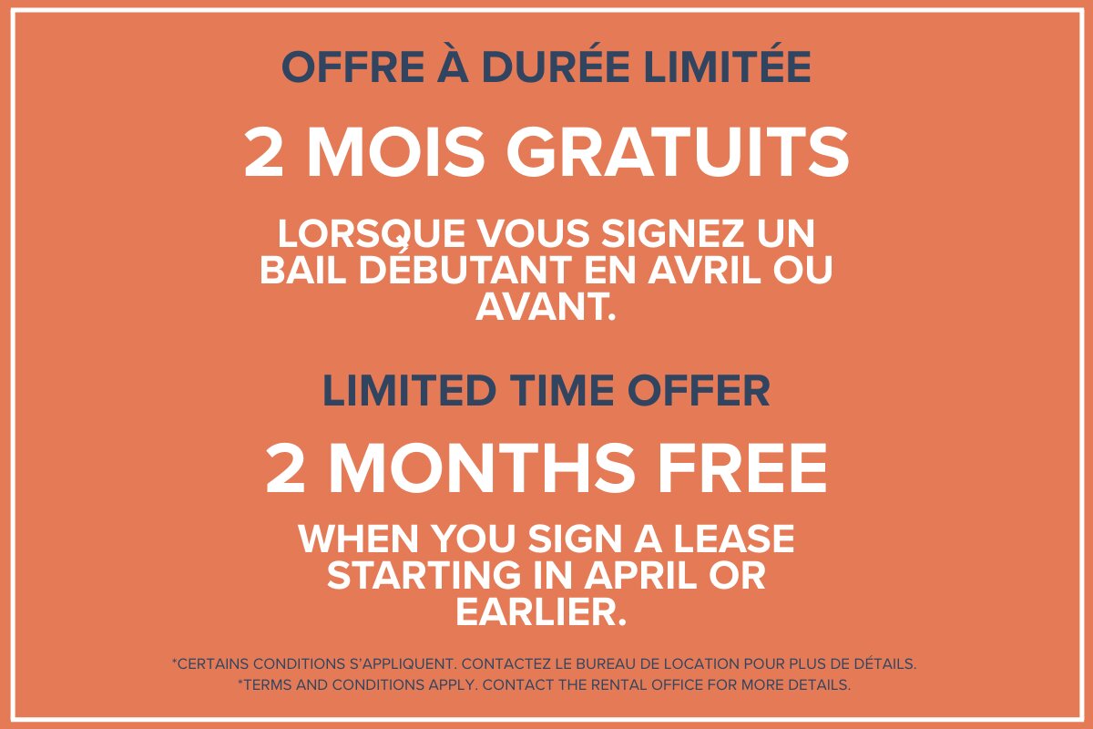 1 Bedroom + Den - 4080, 4100, 4120, 4140 Chemin De La Côte-Sainte-Catherine - 4080, 4100, 4120, 4140 Chemin De La Côte-Sainte-Catherine, Montréal | 3221733