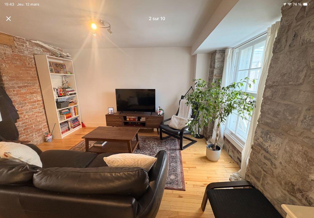 Appartement 4 1/2 à louer à partir août 2026 dans le Vieux-Québec | 3221995