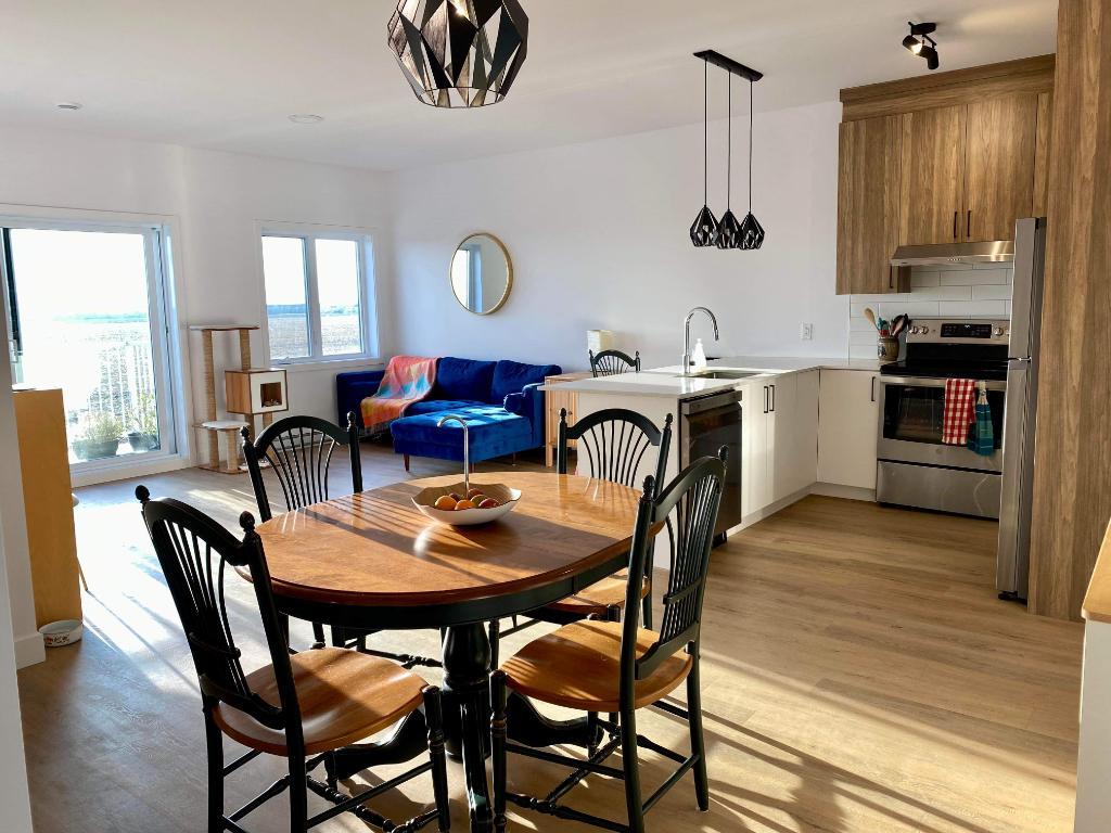 Superbe 5 1/2 adossé à un champ 5 mins des services St-Hyacinthe - appartement / logement à louer | 3222005