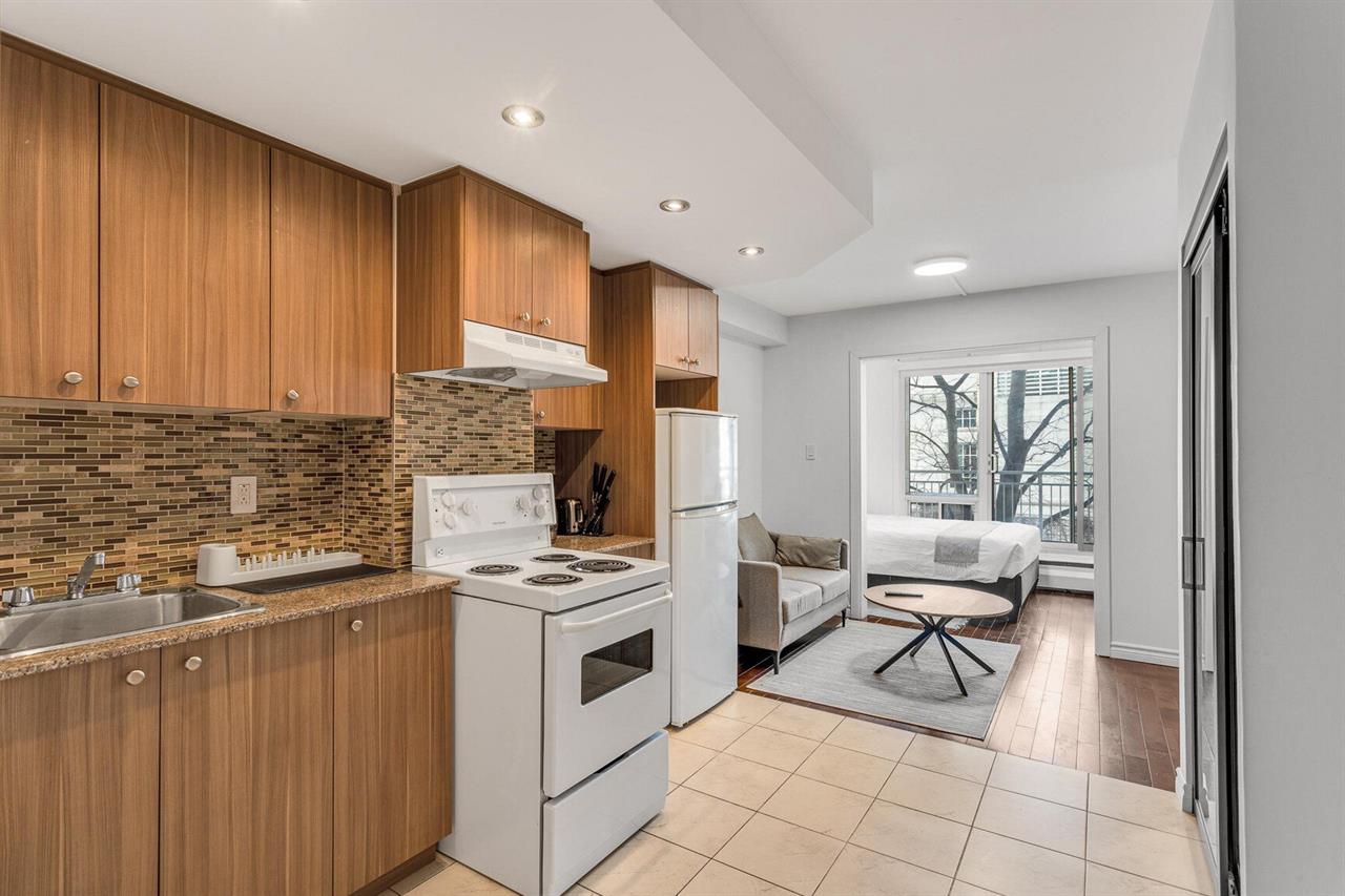 Studio Furnished - 1180 Rue Du Fort, Ville-Marie | 3222950