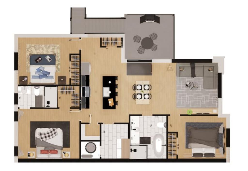 Spacieux appartement 5 1/2 rue du Seyval, plateau McCrea | 3223380