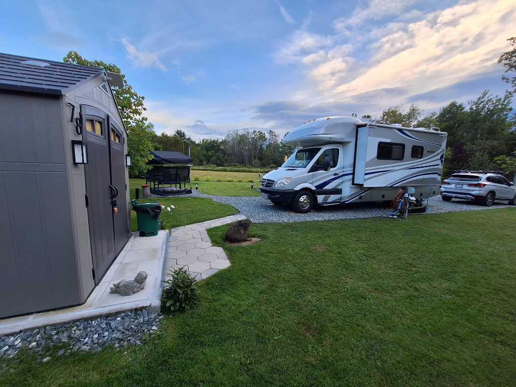 Terrain privé numéro 78 au camping du lac d'argent. | 3223405