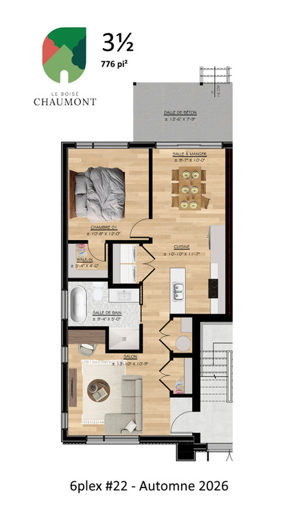 3½ Neuf, Bellefeuille, Saint-Jérôme | 3224348