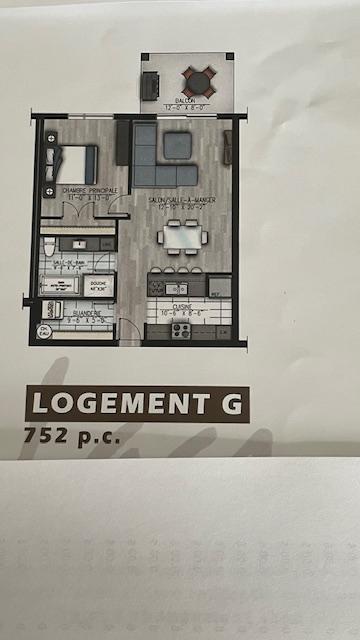 Beau grand 3 1/2 au 3e étage | 3224593