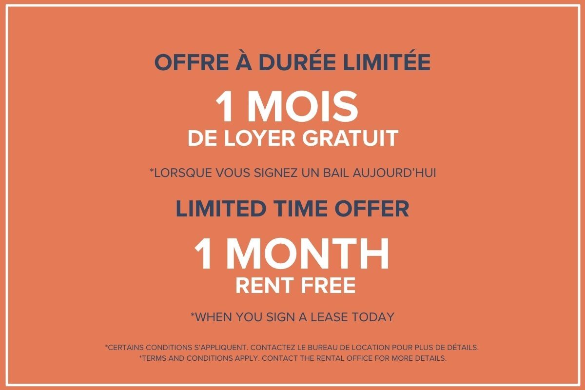 1 Bedroom Available At 3980 Boulevard Saint-Elzéar O, Laval - 3980 Boulevard Saint-Elzéar O, Laval | 3225548