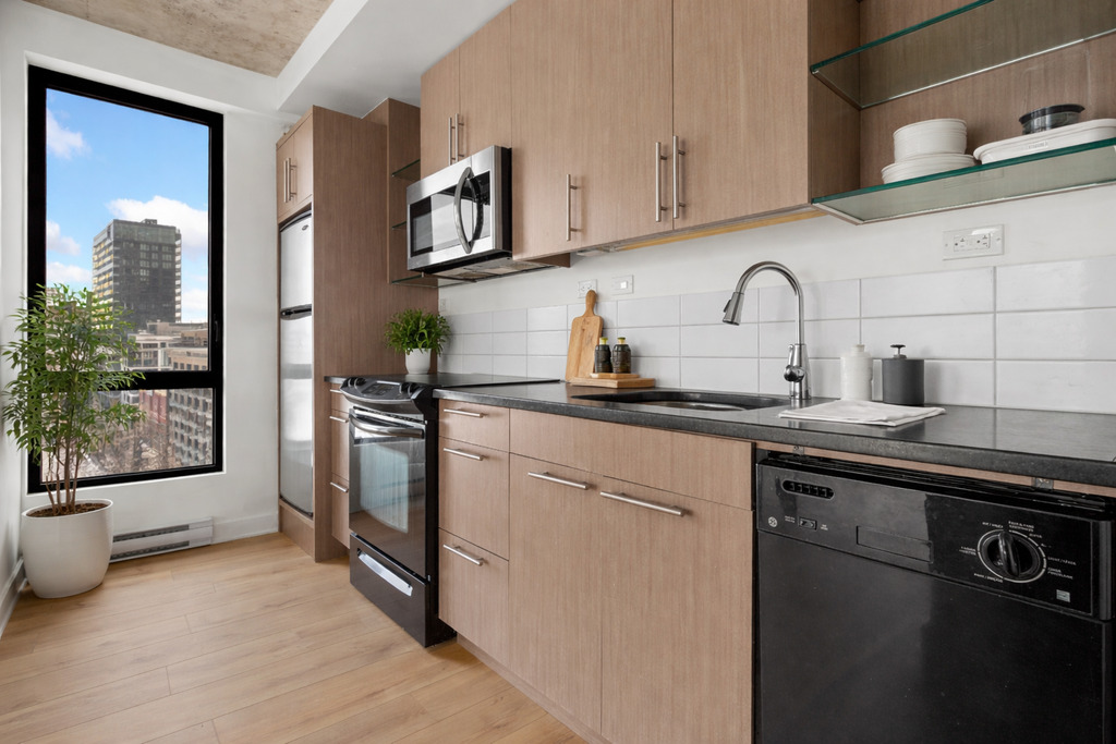 Belle Unité De Coin 1 Chambre! Balcon! | 3226251