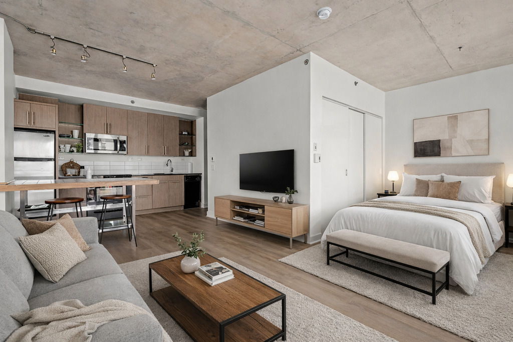 Belle Unité De Coin 1 Chambre! Balcon! | 3226251