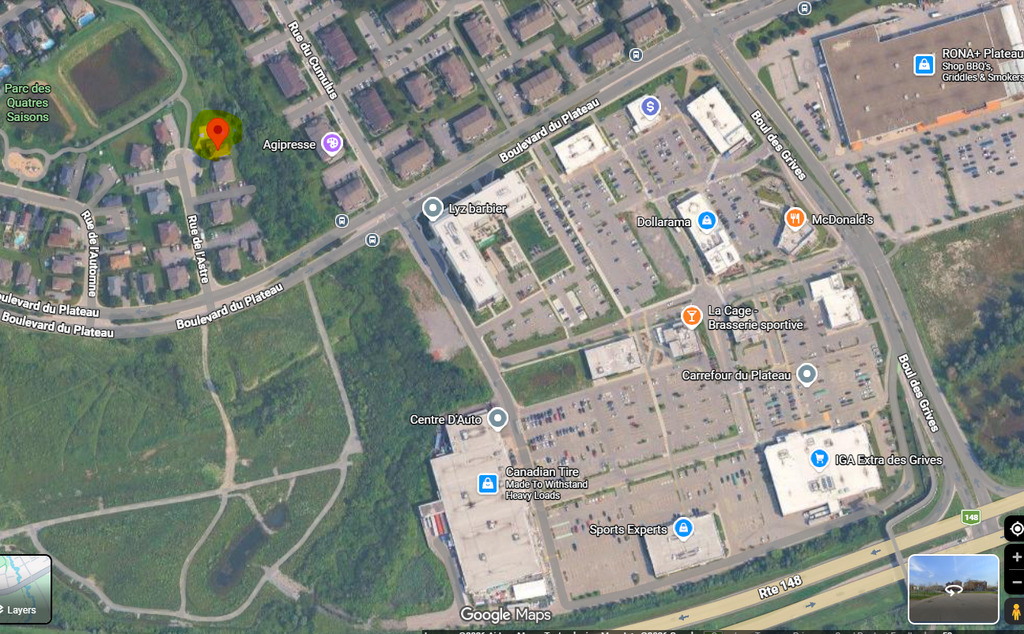 GRAND Appt à Louer/Plateau Hull Avril | 3226281