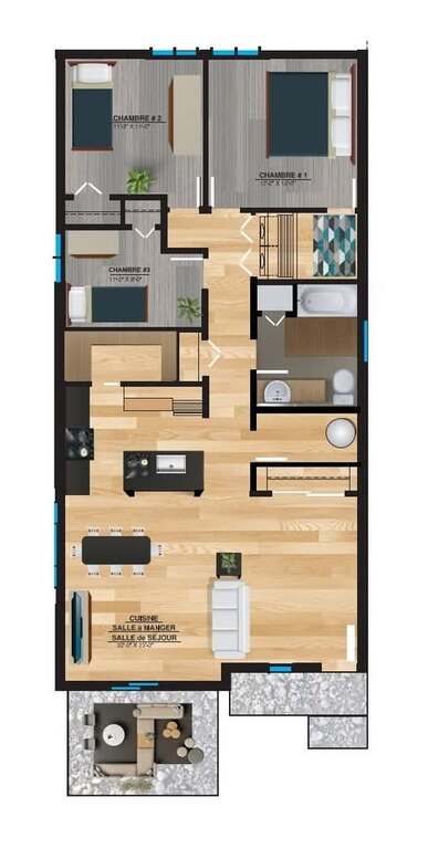 Résidence De 4 Logements 5 1/2 Pièces | 3226603