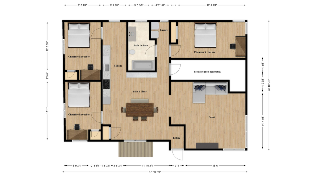 Immense 51/2 Près Du CEGEP | 3226890