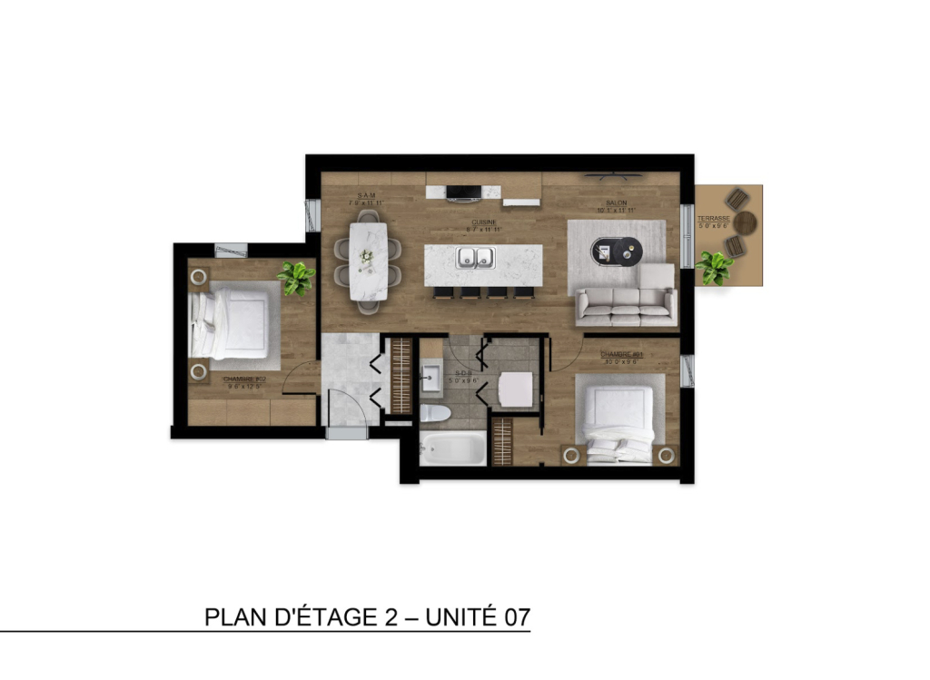 4 1/2 De Luxe Tout Inclus à Limoilou | 3227036