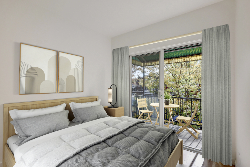 3 1/2 Rosemont Fraîchement Rénové | 3227264