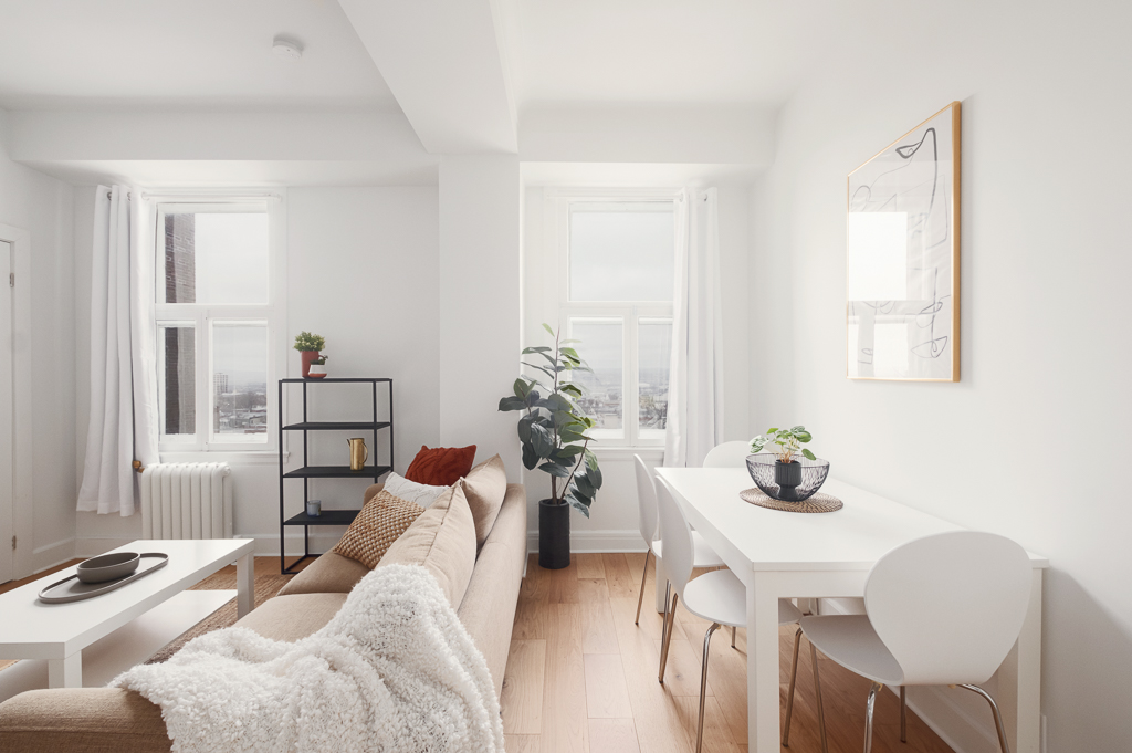 Château St-Louis 4 ½ Entièrement Meublé à Louer Montcalm / Saint-Sacrement Juillet 2026 | 3229387