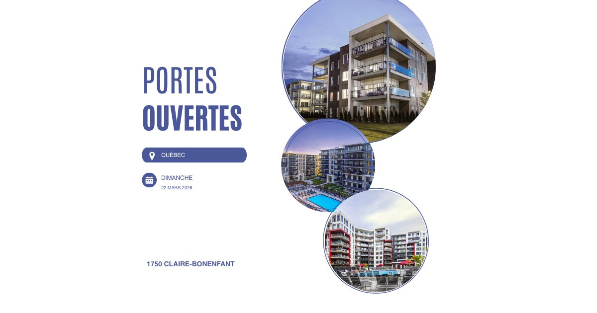 1 Chambre + Bureau - 1750 Claire-Bonenfant, Quebec | 3229393