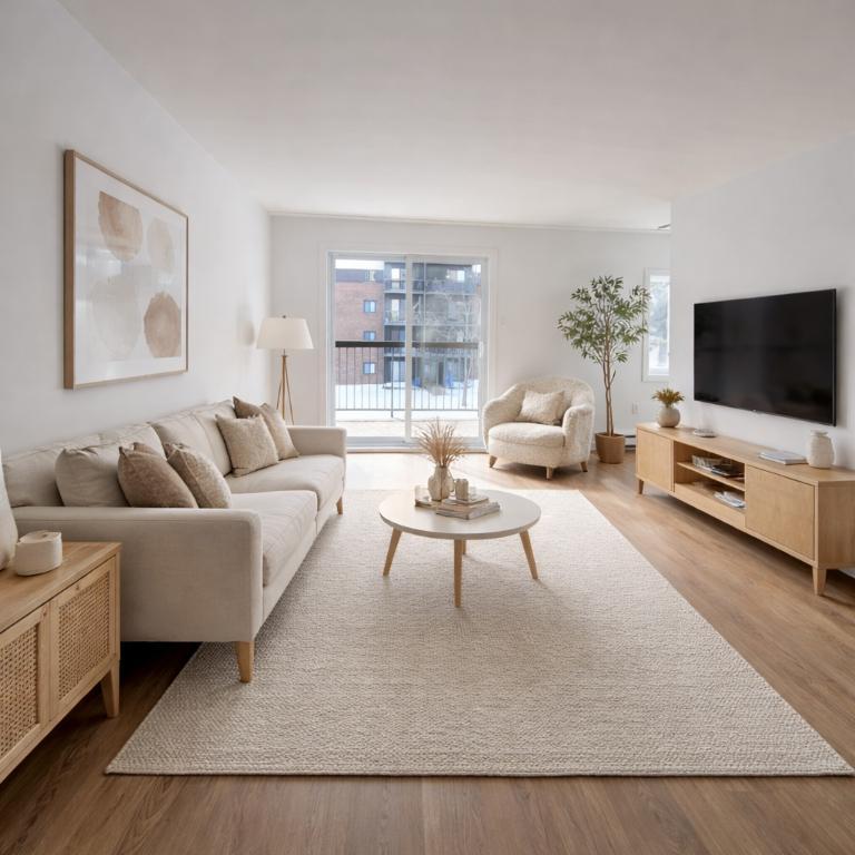 BEAU GRAND 4 ½ EN COIN , ENTIÈREMENT RÉNOVÉ - 1 485$ TOUT INCLUS ! DISPONIBLE À PARTIR DE JUIN OU JUILLET | 3229690