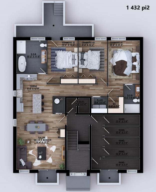 Très spacieux, moderne, nouveau 6 à louer | 3229734