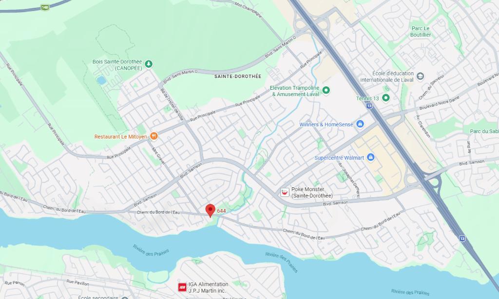 Logement 4 1/2 rénové au bord de l'eau | 3229920