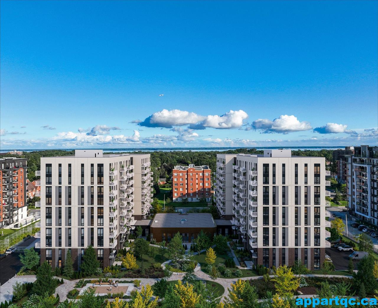 Montréal – Hemisphere, condo 3 1/2 haut de gamme à Pointe-Claire | 3230917