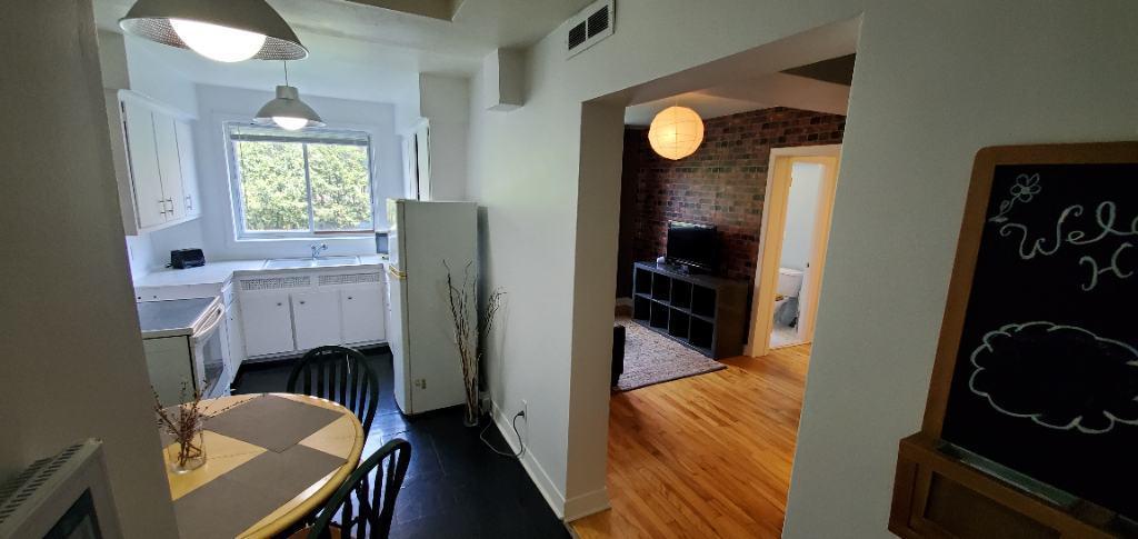 4 1/2 MEUBLÉ + laverie incluse @ louer JUIN - Face Métro Viau | 3231669