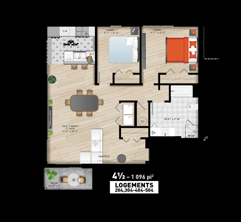 St-Constant -4 1/2 Disponible Avril 2026 | 3232512