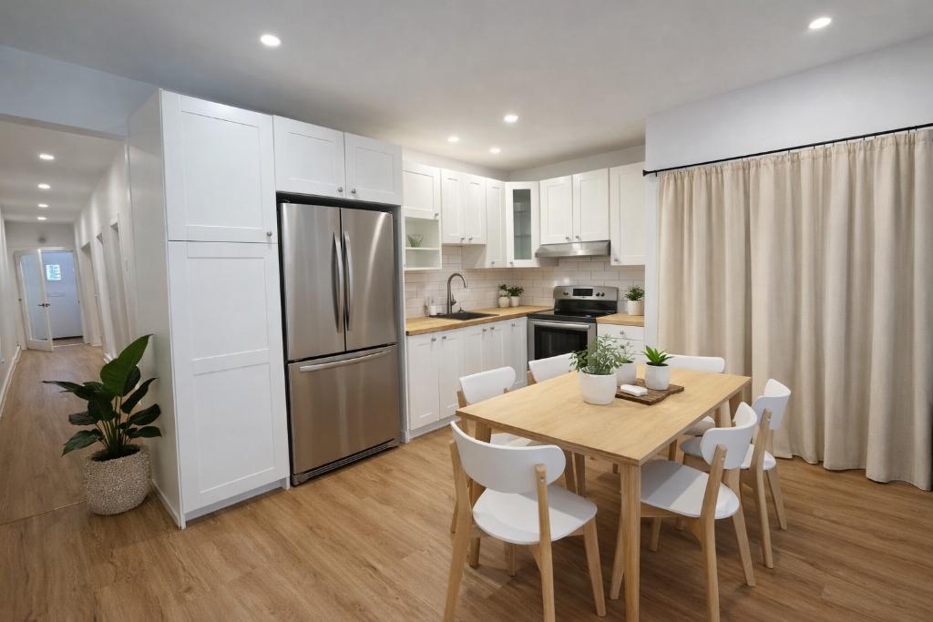 3 1/2 rénové, métro Joliette et Préfontaine, cour arrière, rue Ontario | 3232583