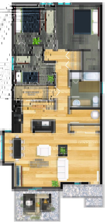 5 1/2 à Louer à St-Alexandre | 3233906