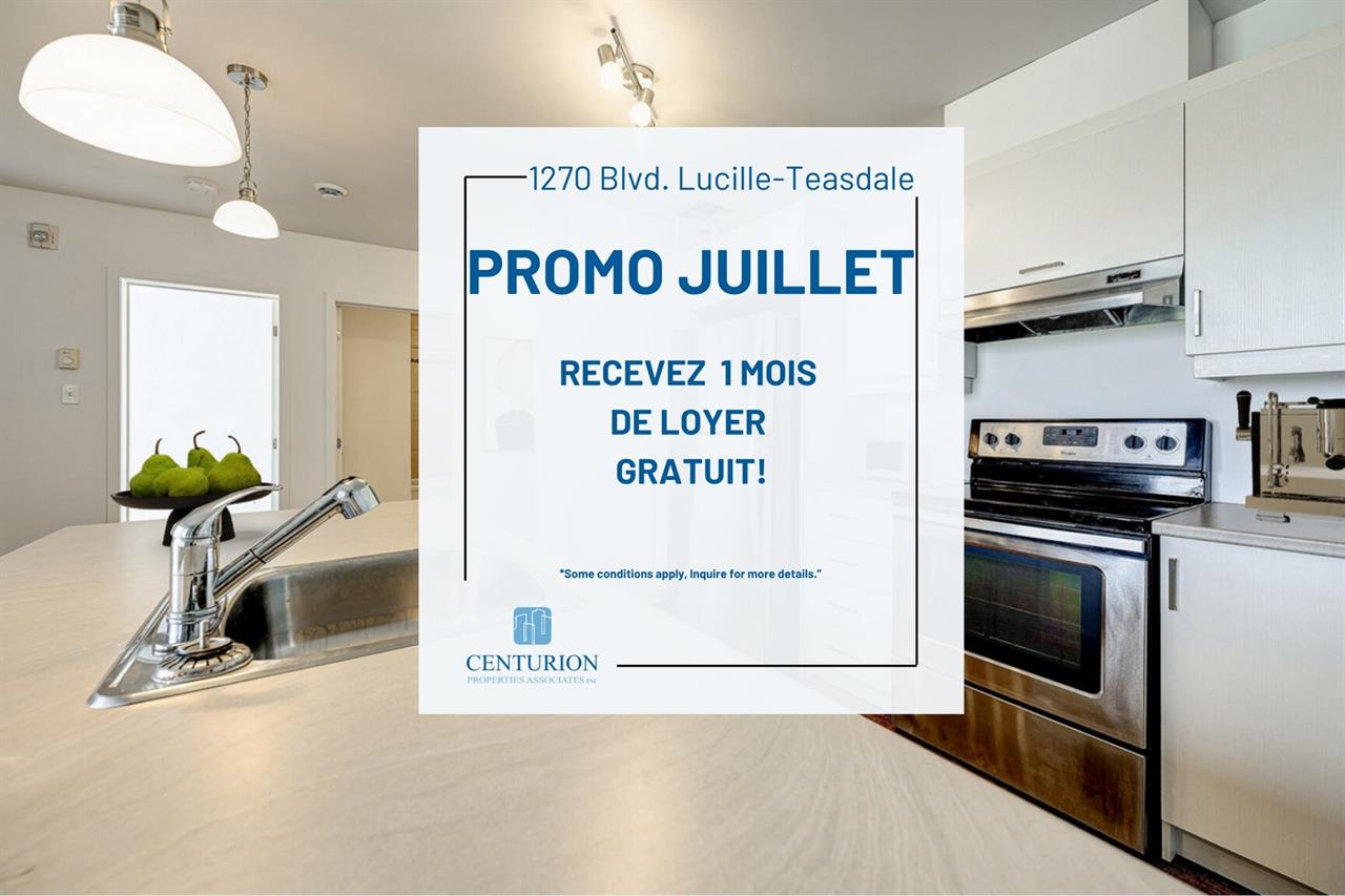 1 Bedroom + Den - 1270 Boulevard Lucille-Teasdale, Lachenaie | 3234582