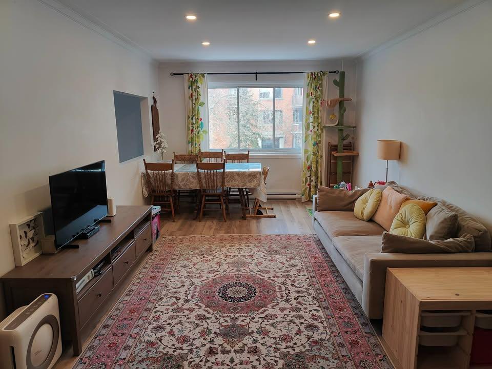 Spacious 4.5 Apartment in Côte-des-Neiges Lease Transfer | 3236108