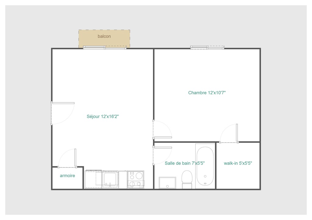 JUIN, 2 1/2, SECTEUR TRANQUILLE | 3236297