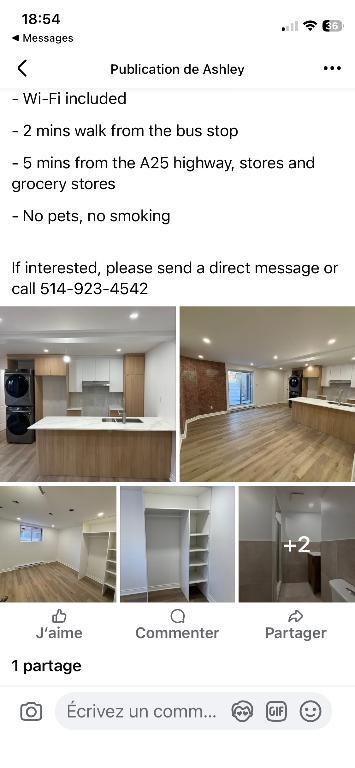 Appartement entièrement rénové | 3236434