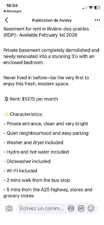 Appartement entièrement rénové | 3236434