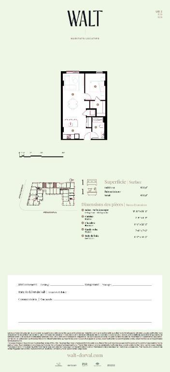 WALT Dorval : unités 3 1/2 disponibles dès maintenant ! Condo à louer Montréal Dorval - appartement / logement | 3236468