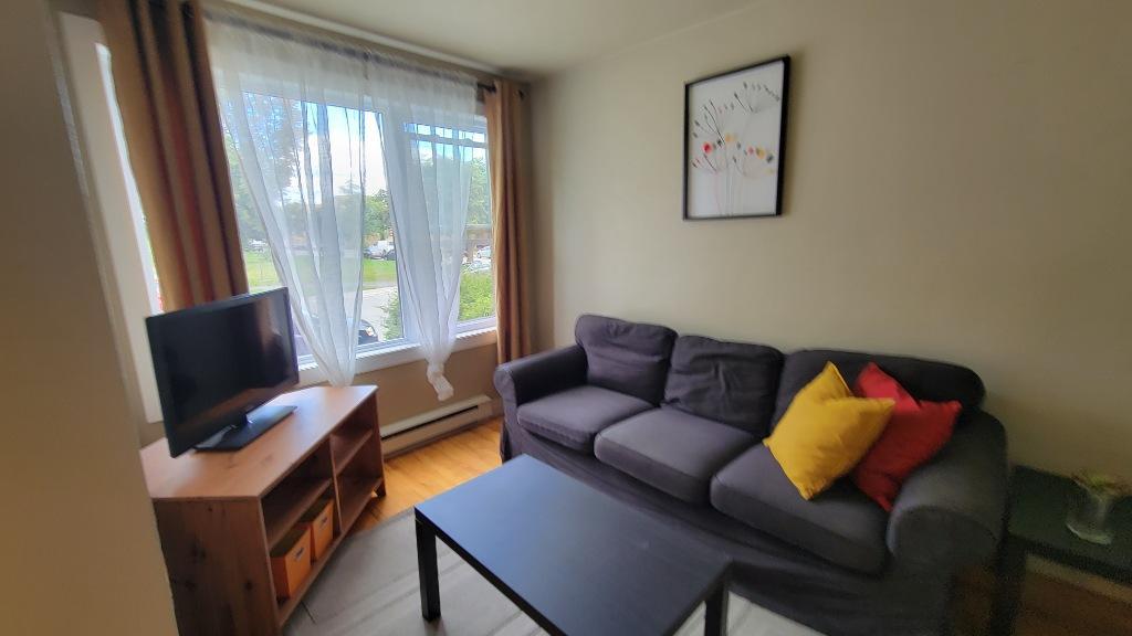 A LOUER magnifique 3 1/2 meublé avec jardin + stationnement | 3237521