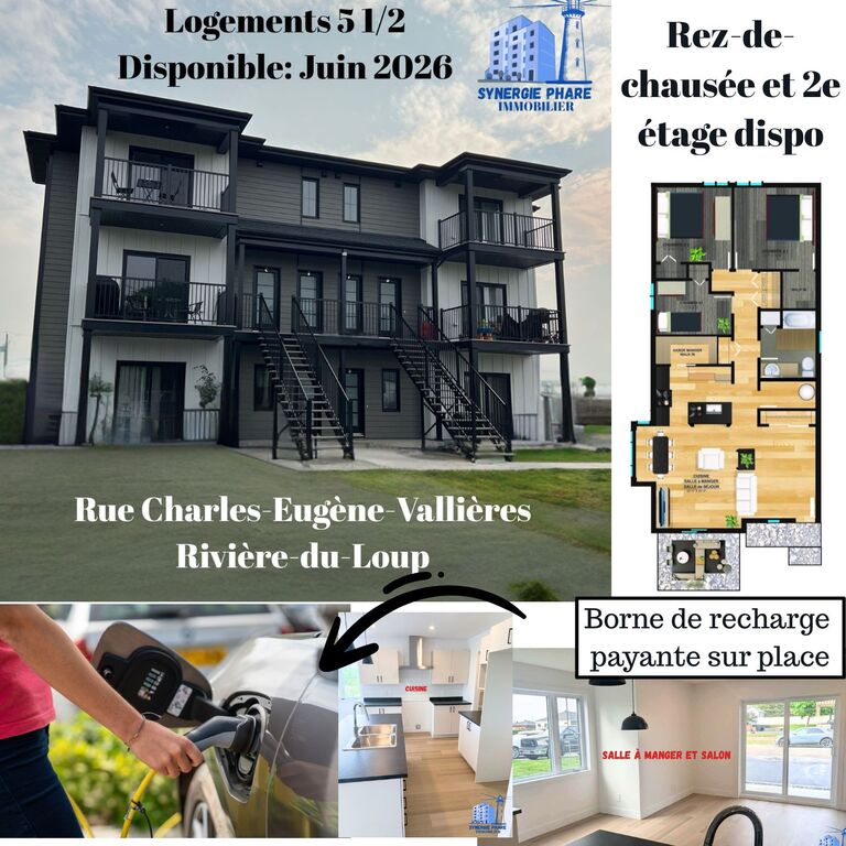 Grand 5 ½ Neuf| Idéal Pour Famille | 3226907