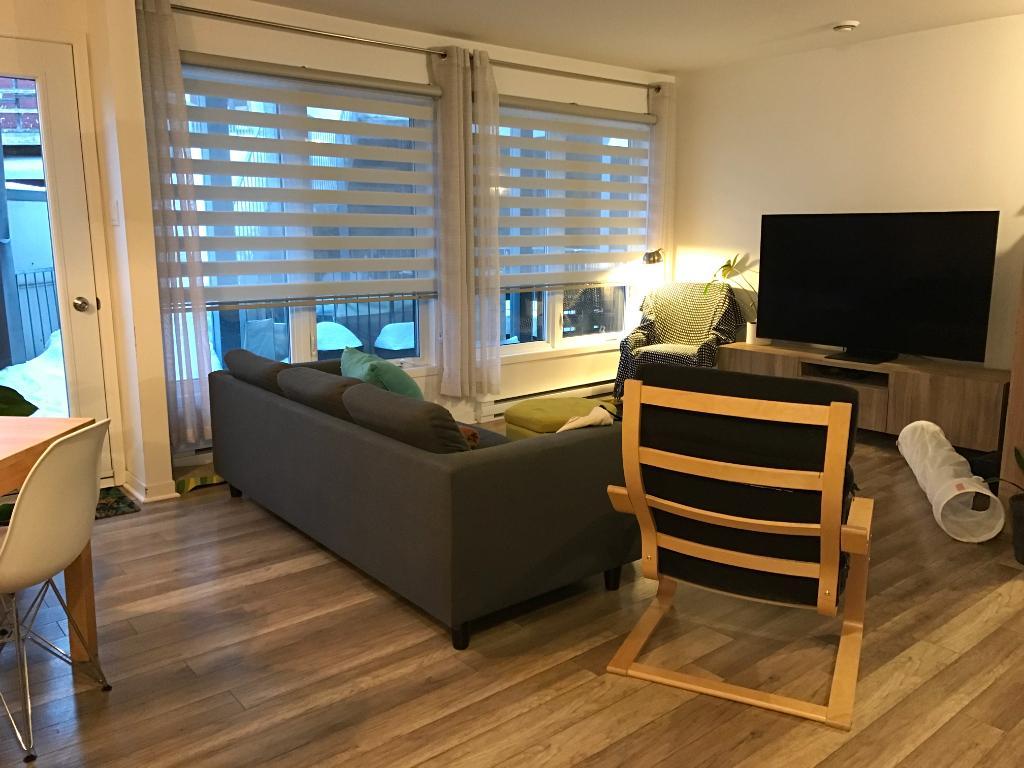 GRAND 41/2 AVEC BALCON ET IMMENSE FENÊTRE, LOCKER | 3308987